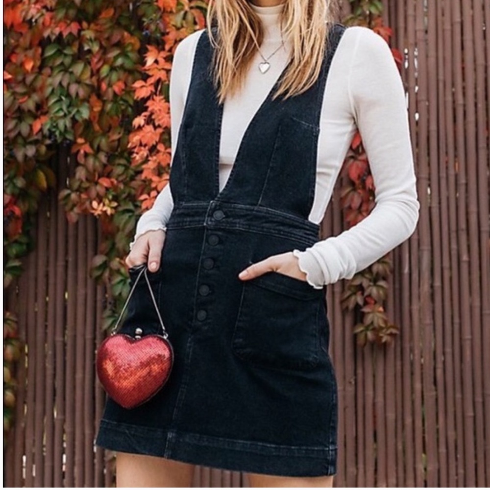 NWT Free people surplus overall dress